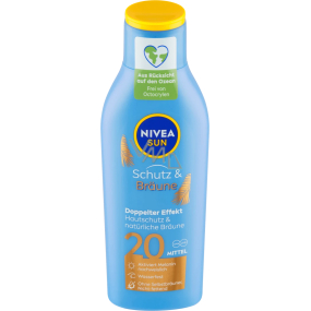 Nivea Sun Protect & Bronze OF20 + intensive sun lotion 200 ml