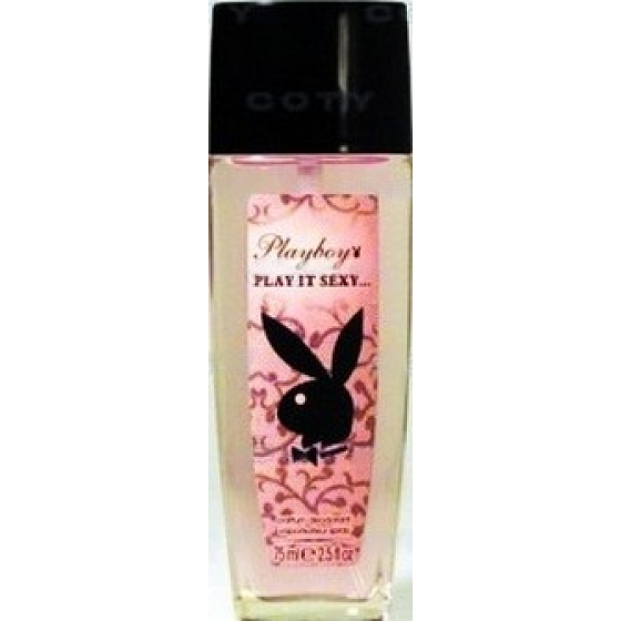 Playboy Play It Sexy perfumed deodorant glass for women 75 ml