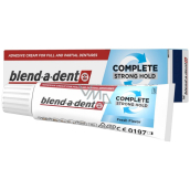 Blend-a-dent Super-Haftcreme Complete Extra Stark Original fixative cream for dentures, denture teeth 47 g