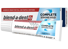 Blend-a-dent Super-Haftcreme Complete Extra Stark Original fixative cream for dentures, denture teeth 47 g
