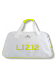 Lacoste Eau de Lacoste L.12.12 Yellow Limited Edition sports bag yellow stripe 48 x 18 x 30 cm