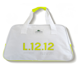 Lacoste Eau de Lacoste L.12.12 Yellow Limited Edition sports bag yellow stripe 48 x 18 x 30 cm