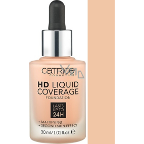 Catrice HD Liquid Coverage Foundation Makeup 020 Rose Beige 30 ml