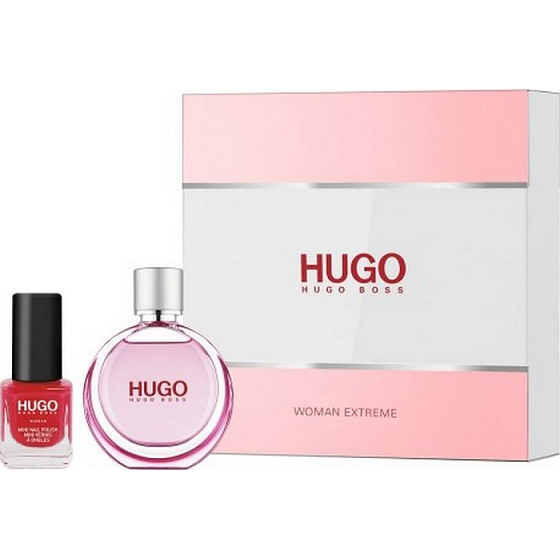 Hugo Boss Hugo Woman Extreme perfumed water 30 ml + Hugo Woman New nail polish red 4.5 ml, gift set