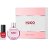 Hugo Boss Hugo Woman Extreme perfumed water 30 ml + Hugo Woman New nail polish red 4.5 ml, gift set