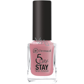 Dermacol 5 Day Stay Long-lasting nail polish 09 Candy Shop 11 ml