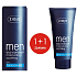 Ziaja Men Duo Concept moisturizing cream 50 ml + aftershave 75 ml, duopack