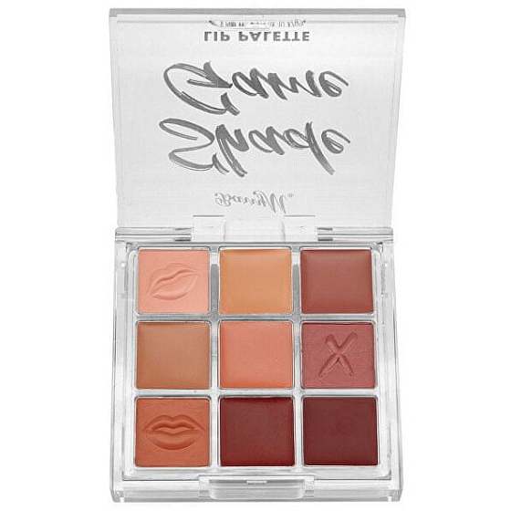 Barry M Shade Game Lip Palette compact lipstick palette 0.42 g