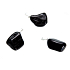Tourmaline / Skoryl Troml pendant natural stone, 2,2-3 cm, 1 piece, guardian of good mood
