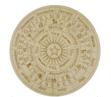 Wooden pendulum game board with moon star 25 cm