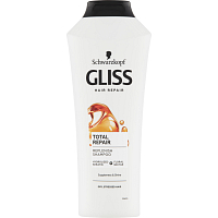 Gliss Total Repair revitalizing shampoo for dry hair, 400 ml