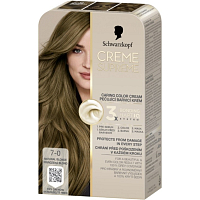 Schwarzkopf Creme Supreme hair dye 7-0 natural blond 60 ml