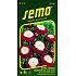 Semo Astra Chinese Pompon Red and White 0.5 g