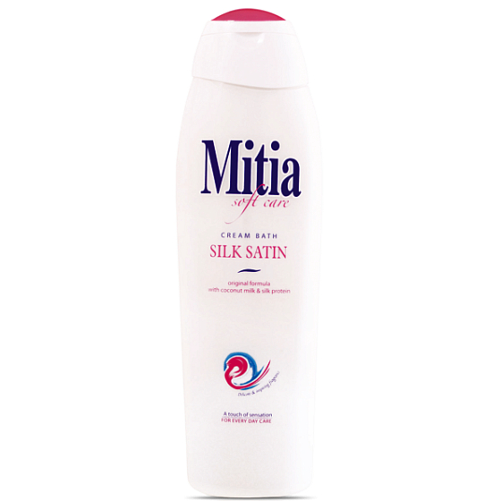 Mitia Soft Care Silk Satin Coconut Bath Foam 750 ml