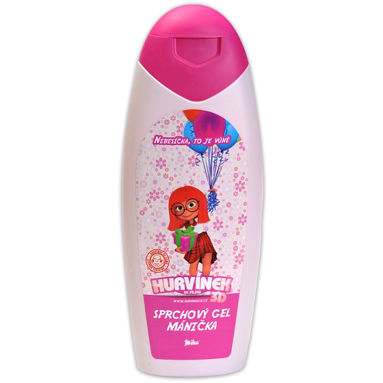 Mika Hurvínek Mánička shower gel for children 400 ml