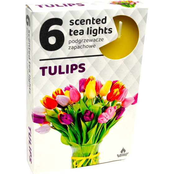 Tea Lights Tulip scented tea lights 6 pieces