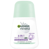 Garnier Mineral Protection Floral Fresh 48h roll-on antiperspirant deodorant for women 50 ml