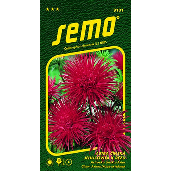 Semo Astra Chinese acicular to cut Electric red 0.5 g