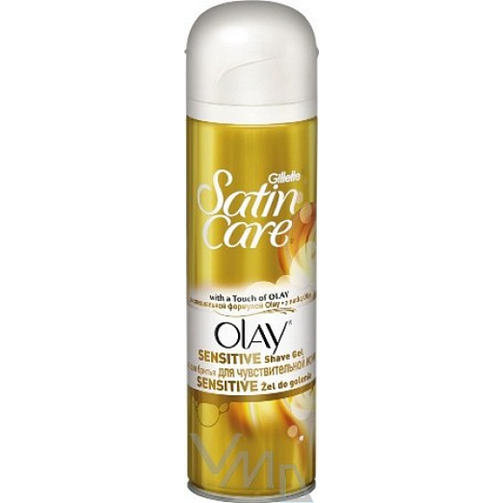 Gillette Satin Care Sensitive 200 ml shaving gel for women