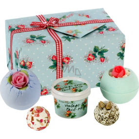 Bomb Cosmetics Full of flowers ballistic mix 380 g + shower skin gel 100 ml, cosmetic set