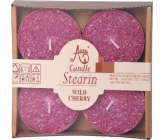 Adpal Stearin Maxi Wild Cherry - Cherries scented tealights 4 pieces