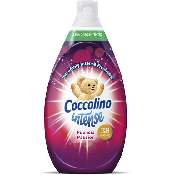 Coccolino Intense Fuchsia Passion concentrated fabric softener 38 doses 570 ml