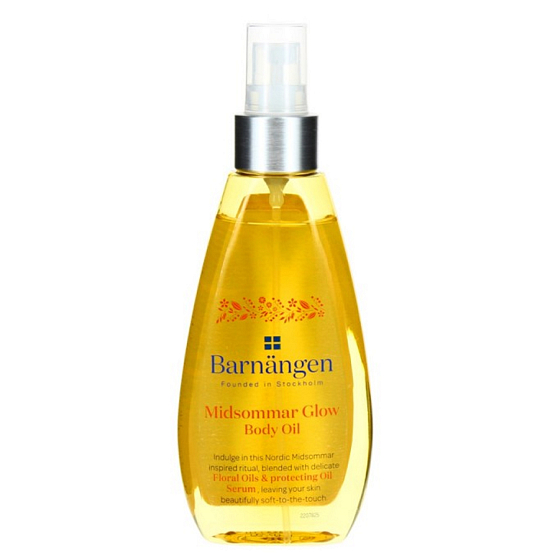 Barnängen Midsommar Glow Body oil with fine floral oils 150 ml