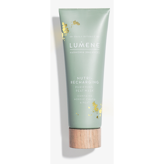 Lumene Harmonia Nutri-Recharging Purifying Peat Cleansing Peat Mask soothes, restores lost balance 15 ml