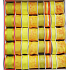 Ditipo Fabric ribbon with wire yellow-green 2 mx 40 mm