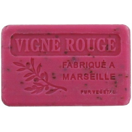 NeoCos Red wine, natural, organic, from Provence, Marseille soap with shea butter 125 g