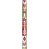 Präsenta Gift wrapping paper 70 cm x 5 m Christmas green-red squares with hearts, trees, Merry Christmas