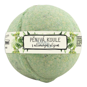 Bohemia Gifts Olive Oil Sparkling Fizzy Bath Bomb 100 g
