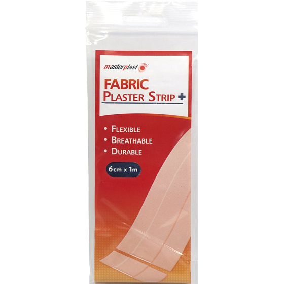 Masterplast Fabric Plaster Strip textile patch 6 cm x 1 m