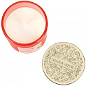 Heart & Home Peach passion soy scented candle medium burns up to 30 hours 110 g