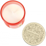 Heart & Home Peach passion soy scented candle medium burns up to 30 hours 110 g