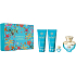 Versace Dylan Turquoise Eau de Toilette 100 ml + Body Gel 100 ml + Shower Gel 100 ml + Eau de Toilette Miniature 5 ml, gift set for women