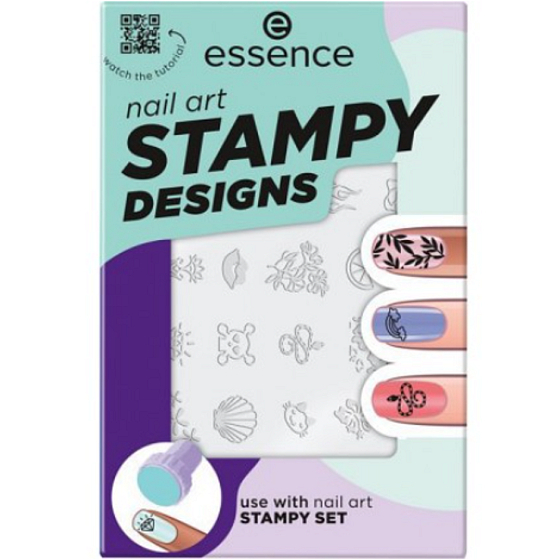 Essence Nail Art Stampy Design 01 Nail Stamps 27 pieces