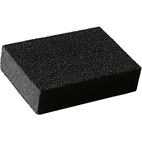 Spokar sanding sponge, 4-sided, dimensions 100 x 70 x 27 mm, grit 220