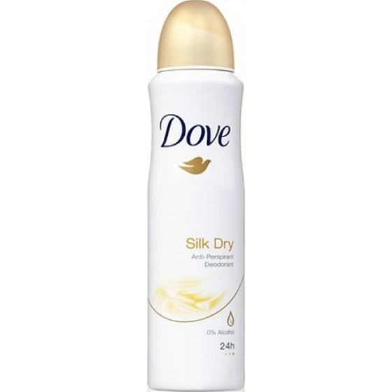 Dove Silk Dry antiperspirant deodorant spray for women 150 ml