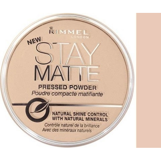 Rimmel London Stay Matte Powder 005 Silky Beige 14 g