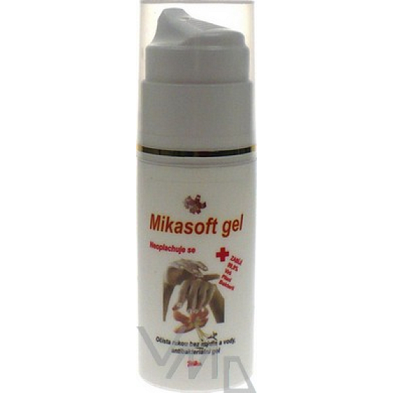 Mika Mikasoft Disinfectant, hand cleaner alcohol gel 50 ml