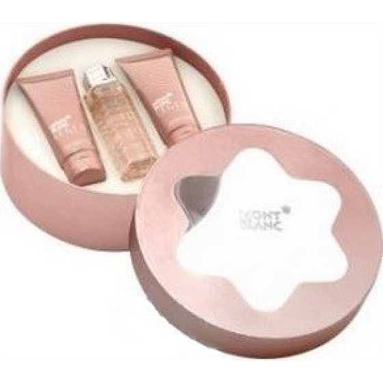 Montblanc Legend pour Femme perfumed water for women 75 ml + body lotion 100 ml + shower gel 100 ml, gift set