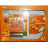 Glade by Brise Exotic fruits and spices Discreet Decor 12 g + scented candle in glass burning time up to 30 hours 120 g, gift set