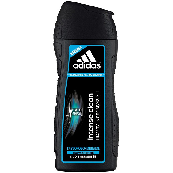 Adidas Intense Clean shampoo for normal hair for men 200 ml