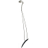 Silver necklace with pendant 42 cm