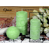 Lima Sirius Opium scented candle green cylinder 60 x 120 mm 1 piece