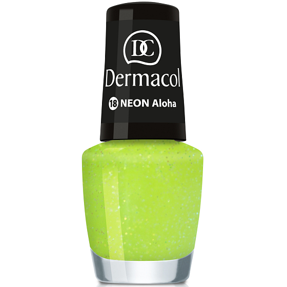 Dermacol Neon Polish Neon nail polish 18 Aloha 5 ml