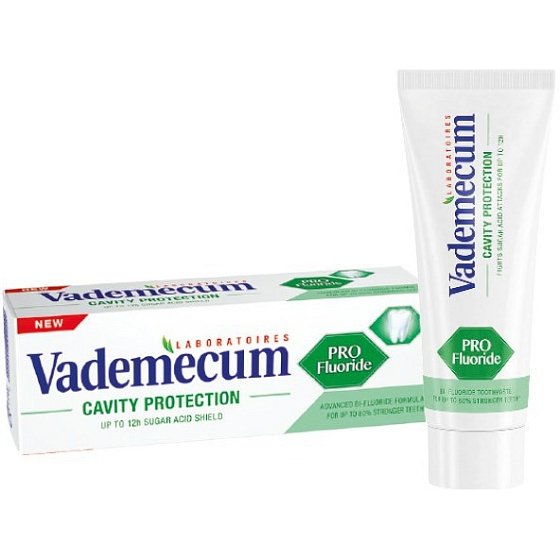 Vademecum Pro Fluoride Cavity Protection toothpaste 75 ml