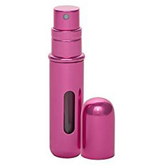 Pressit Perfume Refillable Atomiser Refillable Bottle Metallic Pink 4 ml