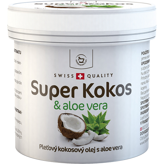 Herbamedicus Super Coconut with Aloe Vera Facial Oil 150 ml